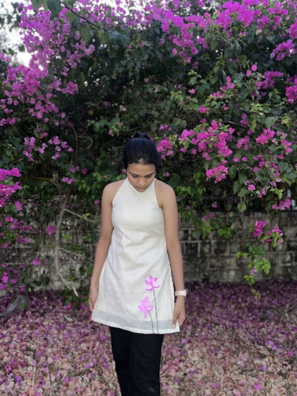Blooming Lotus Summer Comfort Short Kurti - Image 2