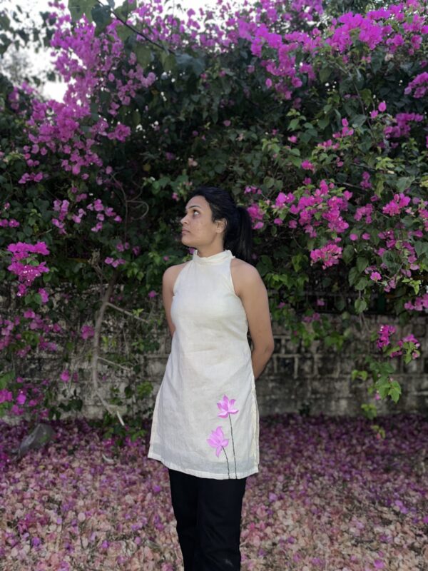 Blooming Lotus Summer Comfort Short Kurti - Image 7